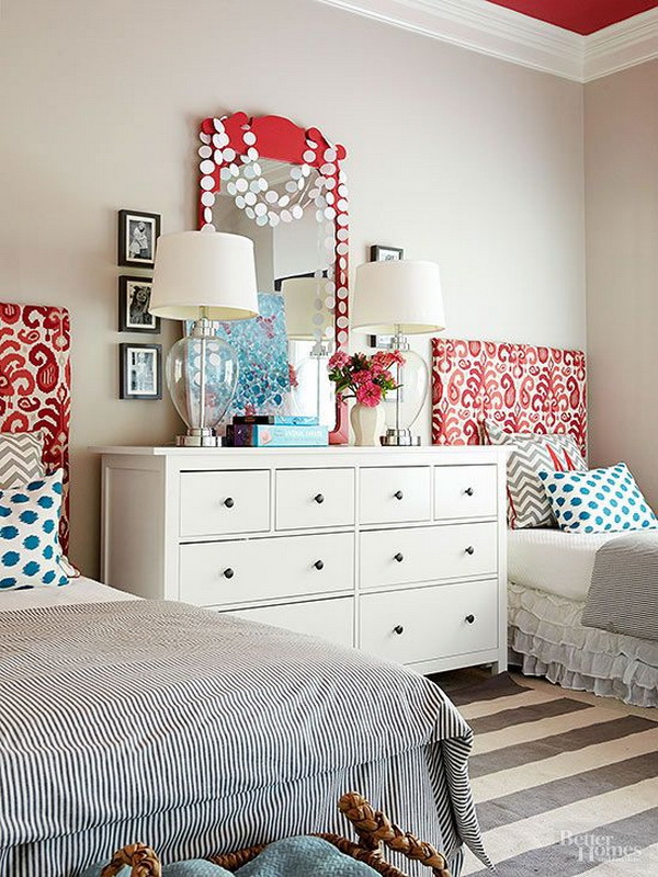 Pretty Shared Bedroom Designs for Girls - For Creative Juice