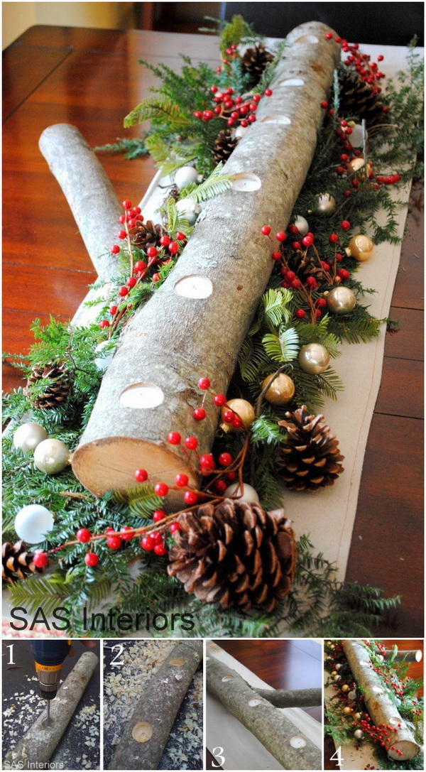 35+ Cool DIY Rustic Christmas Decoration Ideas & Tutorials - For ...