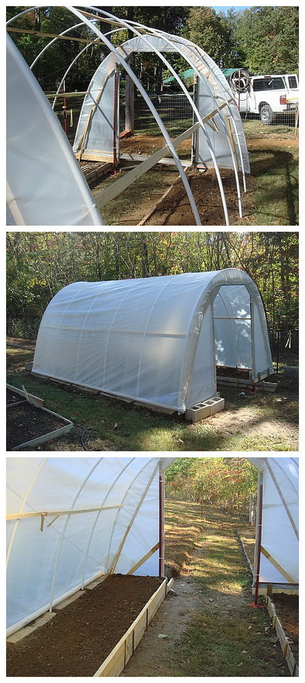 16 Awesome DIY Greenhouse Projects With Tutorials - For Creative Juice