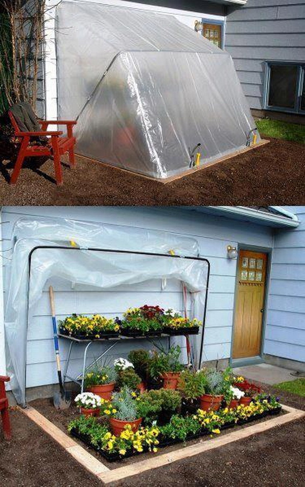 16 Awesome DIY Greenhouse Projects With Tutorials - For Creative Juice