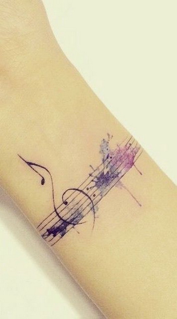 35+ Awesome Music Tattoos - For Creative Juice