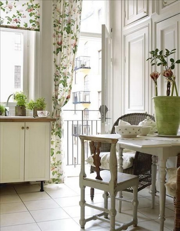 35 Awesome Shabby Chic Kitchen Designs, Accessories And Decor Ideas ...