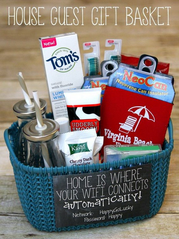 45+ Creative DIY Gift Basket Ideas For Christmas - For Creative Juice