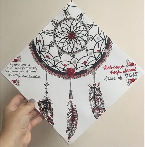 Awesome graduation cap decoration ideas. graduation hat designs. 