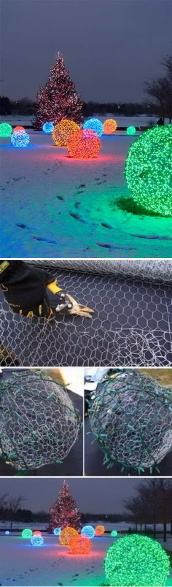 outdoor deco lights on 30 Amazing Diy Outdoor Christmas Decoration Ideas For Creative Juice