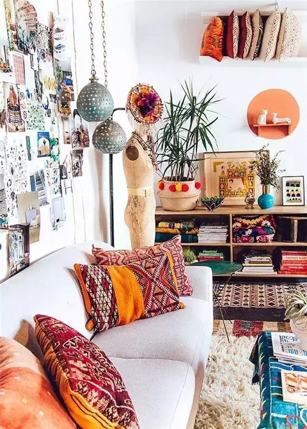 40+ Chic Bohemian Interior Design Ideas - For Creative Juice